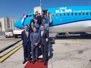 KLM sbarca in Sicilia, atterrato il primo volo Amsterdam-Catania KLM sbarca in Sicilia, atterrato il primo volo Amsterdam-Catania