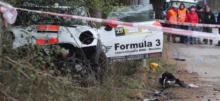 Auto esce fuori strada, tragedia alla Targa Florio: due morti, gara annullata
