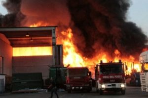 Incendio Mortara