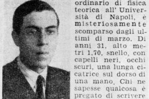 scomparsa Majorana