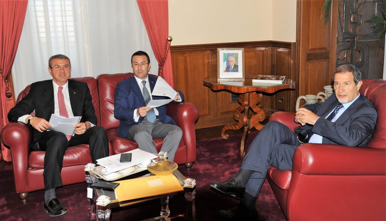 Hotspot a Palermo, Musumeci incontra il sottosegretario Candiani