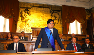 Città metropolitana di Catania, insediato il sindaco Salvo Pogliese Città metropolitana di Catania, insediato il sindaco Salvo Pogliese