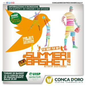 Il Summerbasket fa tappa a Palermo: 12 e 13 luglio al Conca d’Oro Il Summerbasket fa tappa a Palermo: 12 e 13 luglio al Conca d’Oro