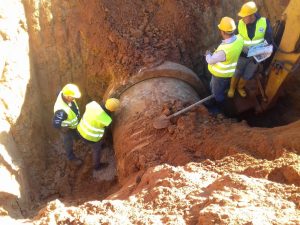 Conclusi i lavori di riparazione della condotta idrica della diga Poma Conclusi i lavori di riparazione della condotta idrica della diga Poma