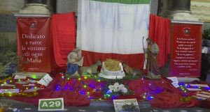 A Palermo un presepe con la scritta “No mafia” dedicato alle vittime di Cosa nostra A Palermo un presepe con la scritta “No mafia” dedicato alle vittime di Cosa nostra