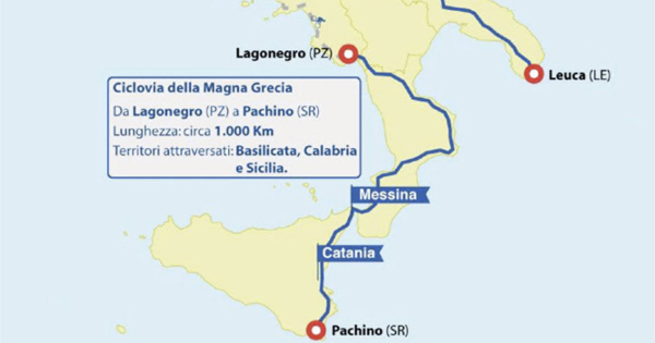 Cicloturismo, Sicilia nel circuito della Magna Grecia