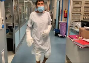 Morandi, primi passi in ospedale dopo l’incidente “Sono stato fortunato” Morandi