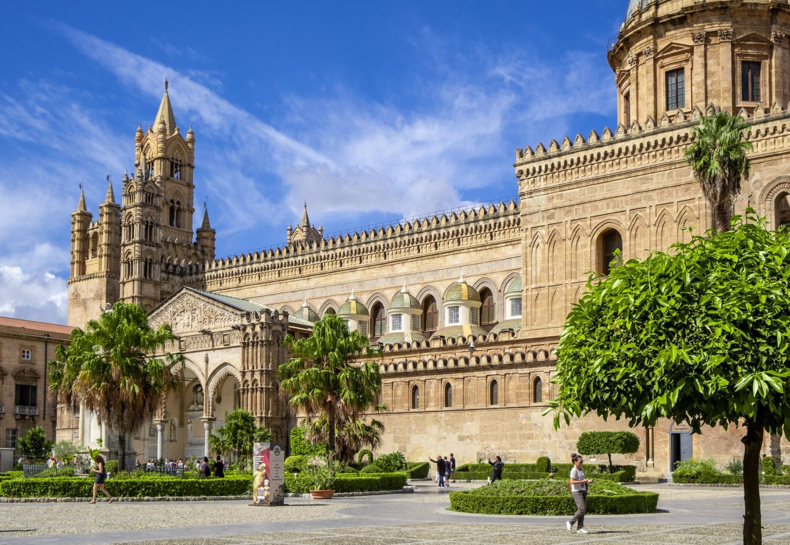 the palermo cathedral in italy